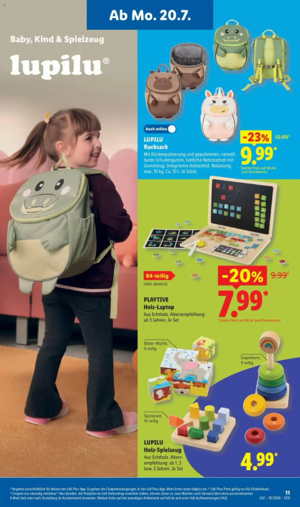 Lidl Angebote ab 20.07.26 bis 25.07.26