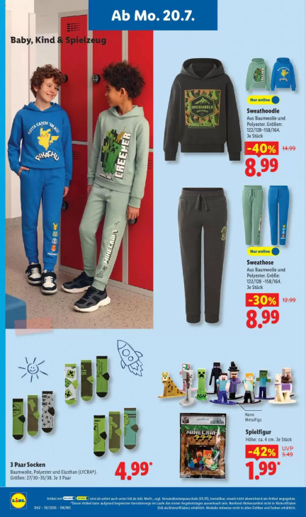 Lidl Angebote ab 20.07.26 bis 25.07.26