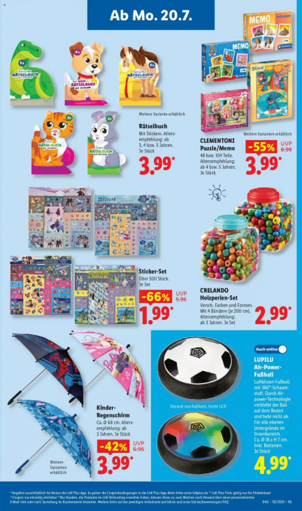 Lidl Angebote ab 20.07.26 bis 25.07.26