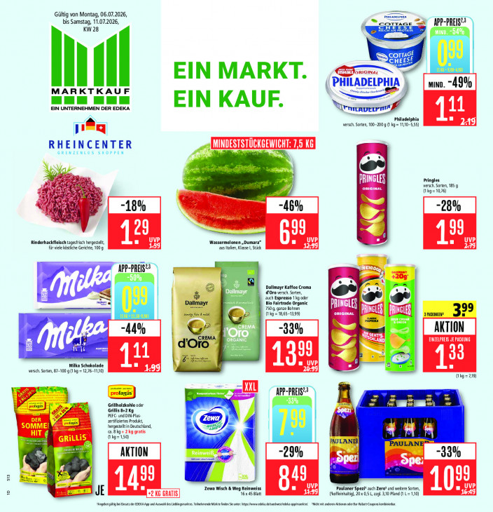 Marktkauf Angebote ab 06.07.26 - bis 11.07.26