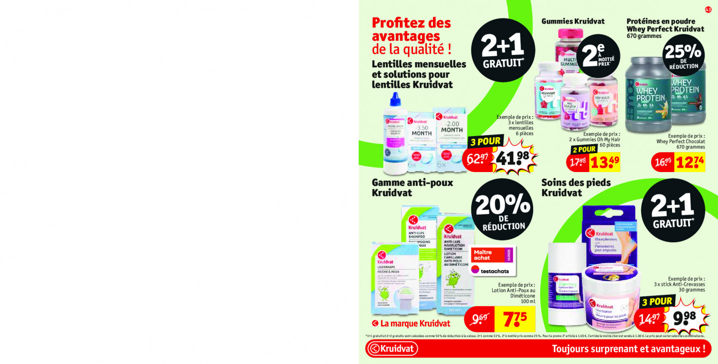 Kruidvat Dépliant 07.07.2026