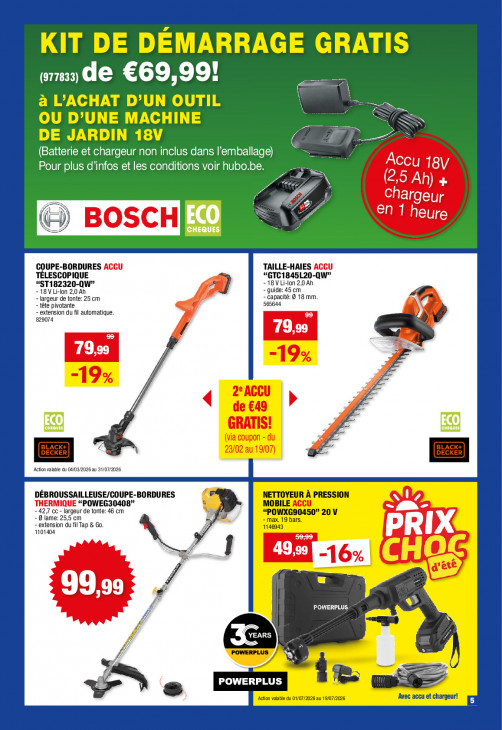 Hubo Dépliant 08.07.2026