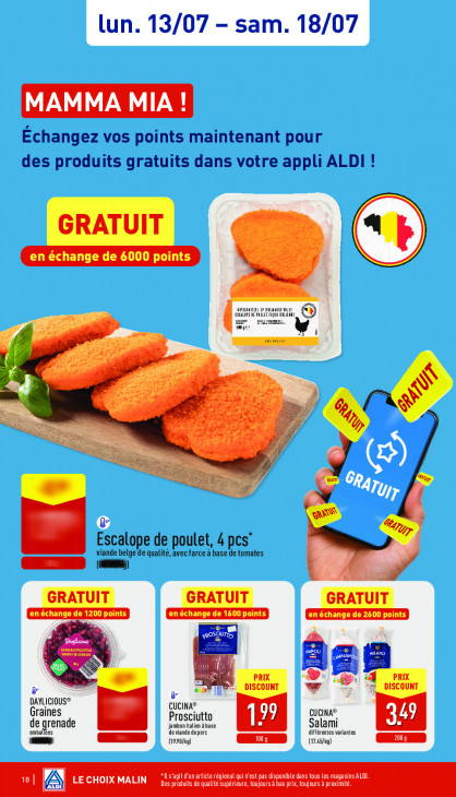 Aldi Dépliant 13.07.2026