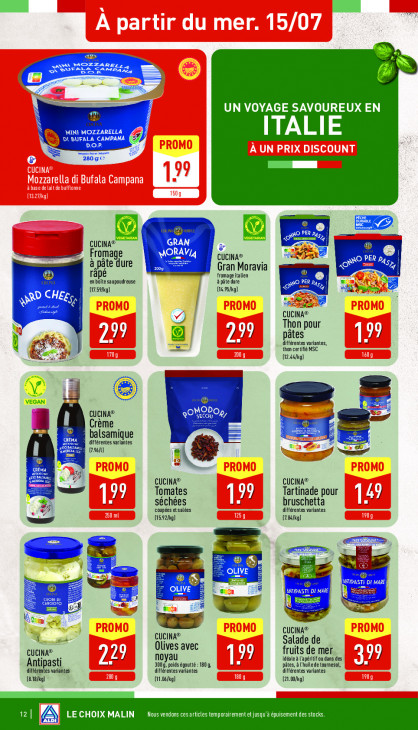 Aldi Dépliant 13.07.2026