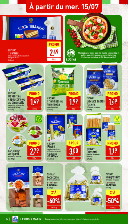 Aldi Dépliant 13.07.2026