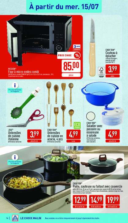 Aldi Dépliant 13.07.2026