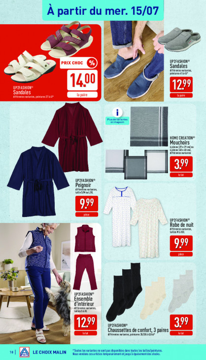 Aldi Dépliant 13.07.2026