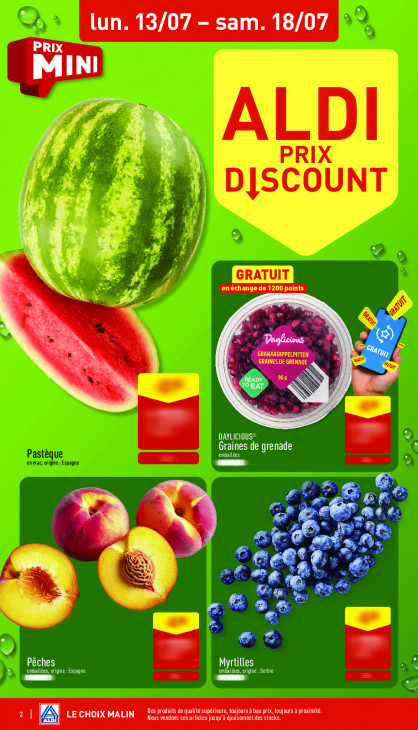 Aldi Dépliant 13.07.2026