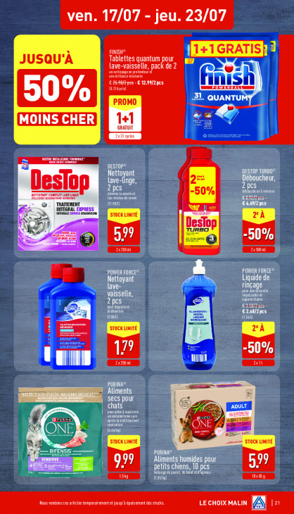Aldi Dépliant 13.07.2026