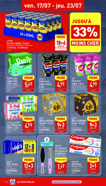Aldi Dépliant 13.07.2026