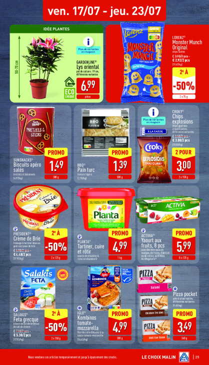 Aldi Dépliant 13.07.2026