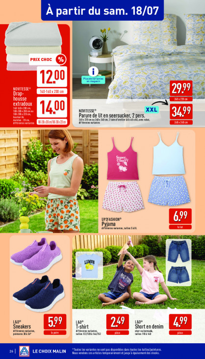 Aldi Dépliant 13.07.2026