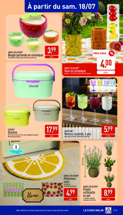 Aldi Dépliant 13.07.2026