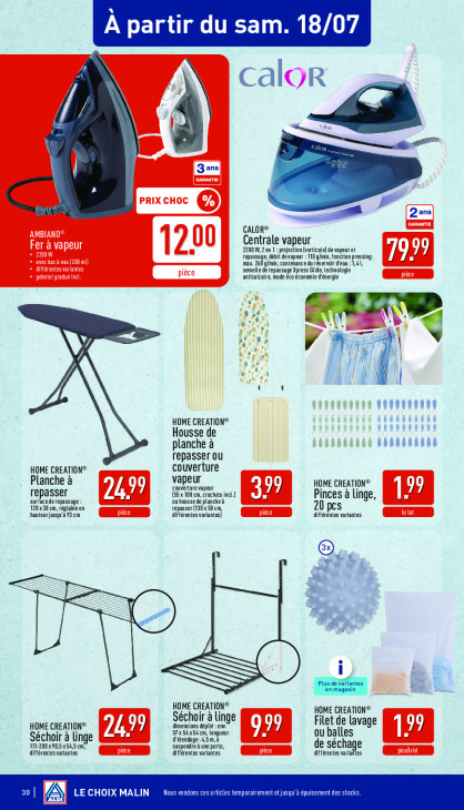 Aldi Dépliant 13.07.2026