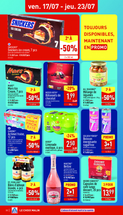 Aldi Dépliant 13.07.2026