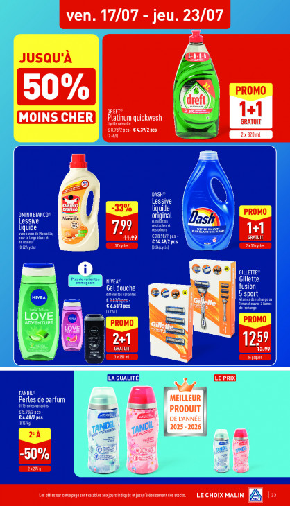 Aldi Dépliant 13.07.2026