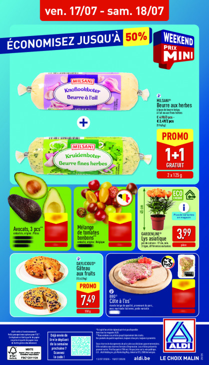 Aldi Dépliant 13.07.2026