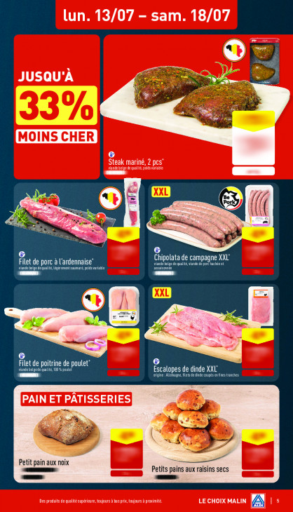 Aldi Dépliant 13.07.2026