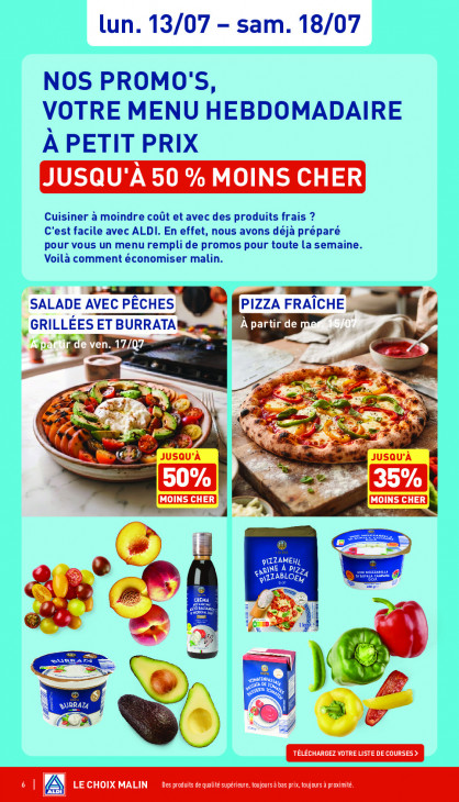 Aldi Dépliant 13.07.2026