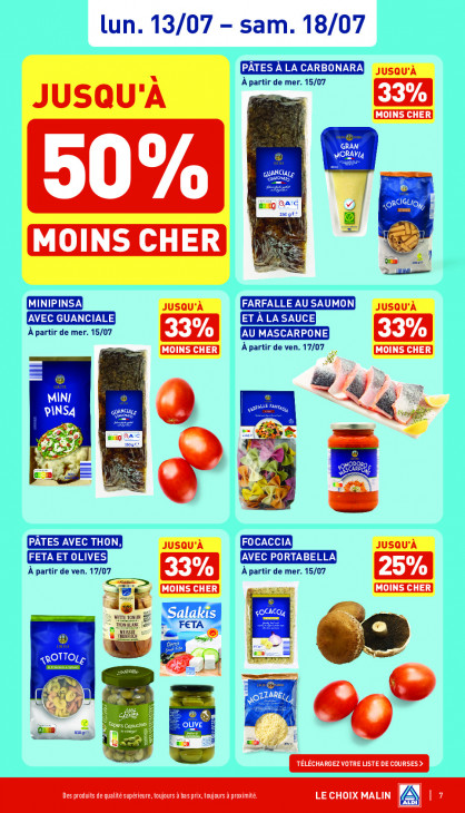 Aldi Dépliant 13.07.2026