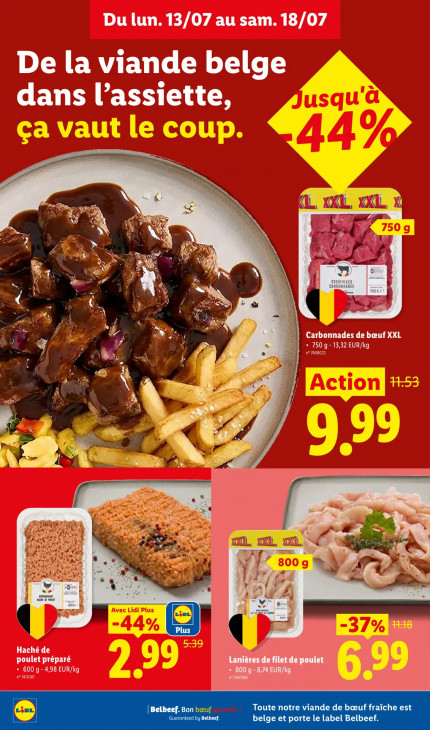 Lidl Dépliant 13.07.2026