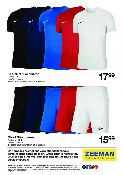 Zeeman Dépliant 11.07.2026