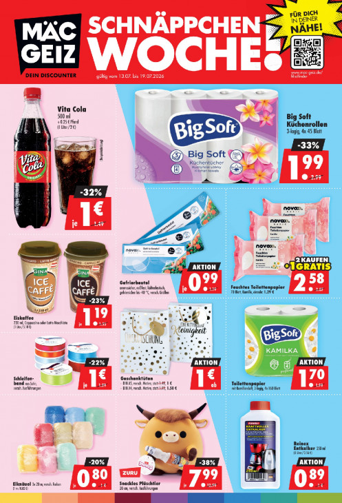 Mäc Geiz Angebote ab 13.07.26 - bis 18.07.26