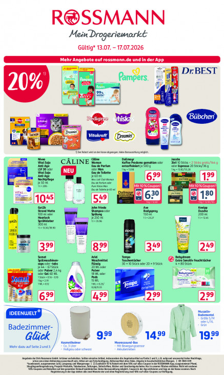 Rossmann Angebote ab 13.07.26 - bis 17.07.26