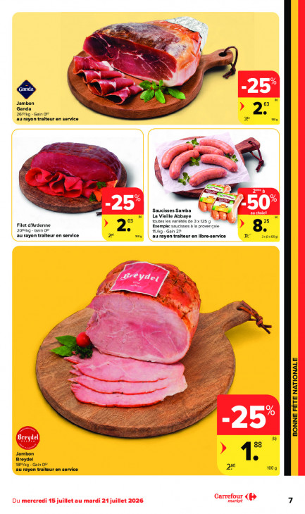 Carrefour Dépliant 15.07.2026