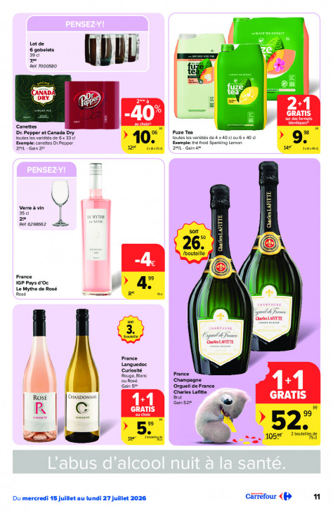 Carrefour Dépliant 15.07.2026