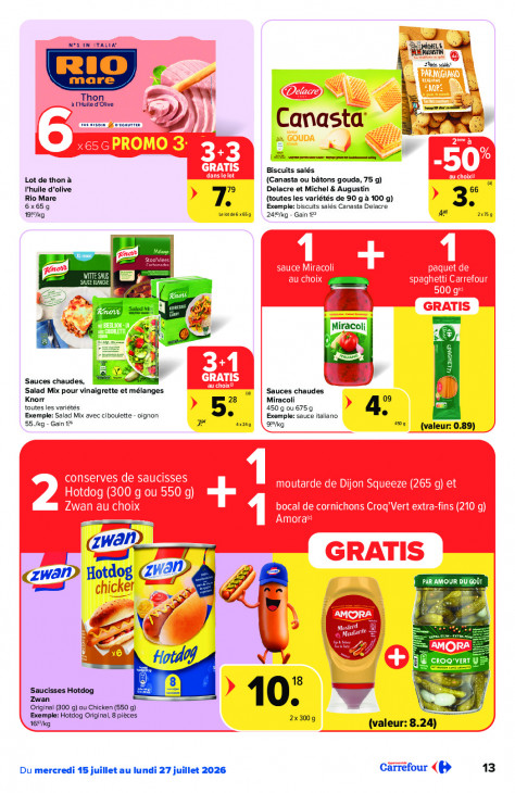 Carrefour Dépliant 15.07.2026