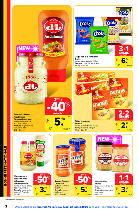 Carrefour Dépliant 15.07.2026