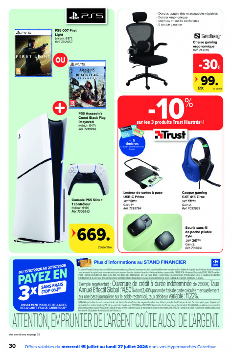 Carrefour Dépliant 15.07.2026
