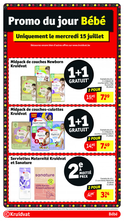 Kruidvat Dépliant 13.07.2026