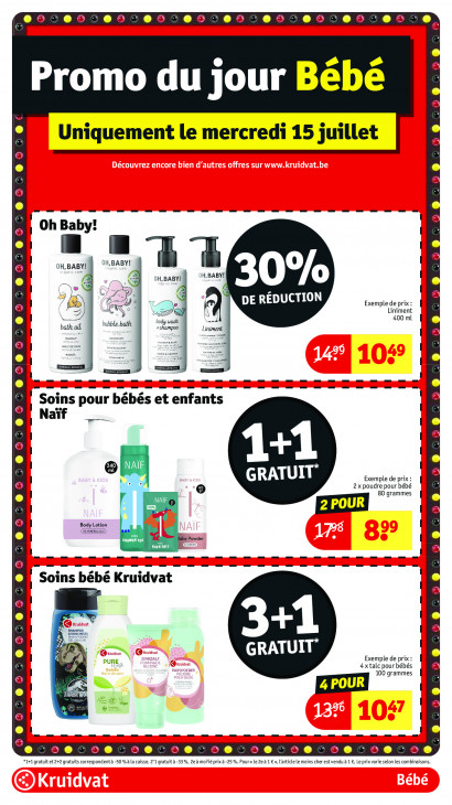 Kruidvat Dépliant 13.07.2026