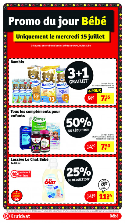 Kruidvat Dépliant 13.07.2026