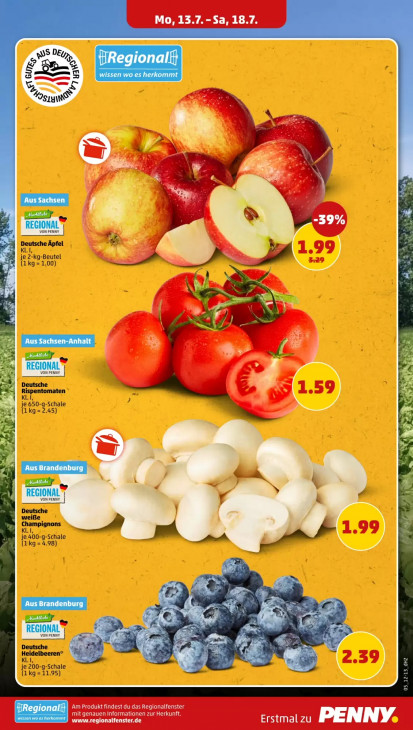 Penny Angebote ab 13.07.26 bis 18.07.26