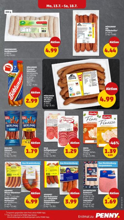 Penny Angebote ab 13.07.26 bis 18.07.26