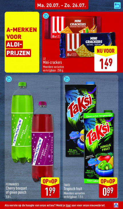 Aldi Folder 20.07.2026