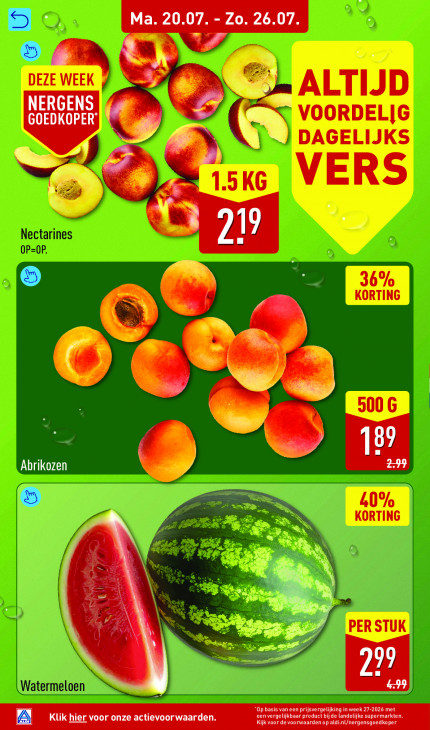 Aldi Folder 20.07.2026