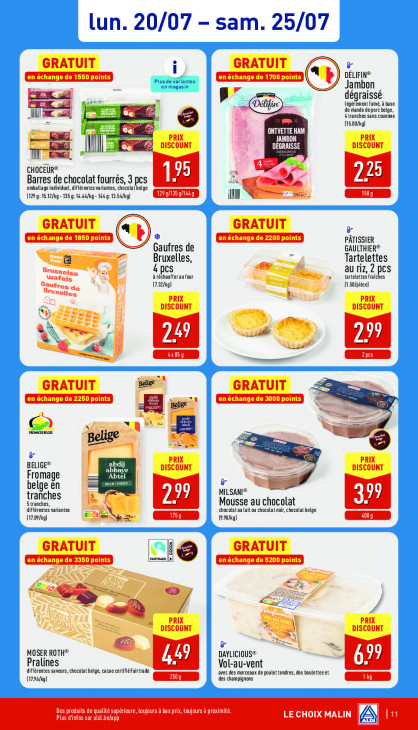 Aldi Dépliant 20.07.2026