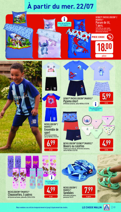 Aldi Dépliant 20.07.2026