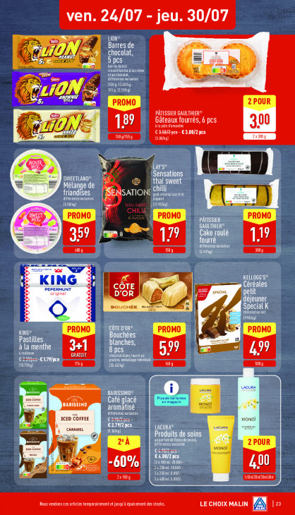 Aldi Dépliant 20.07.2026