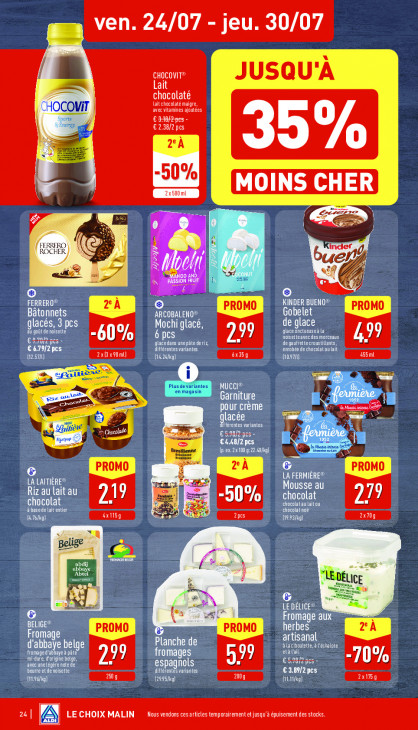Aldi Dépliant 20.07.2026