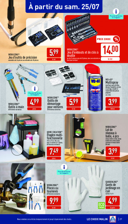 Aldi Dépliant 20.07.2026