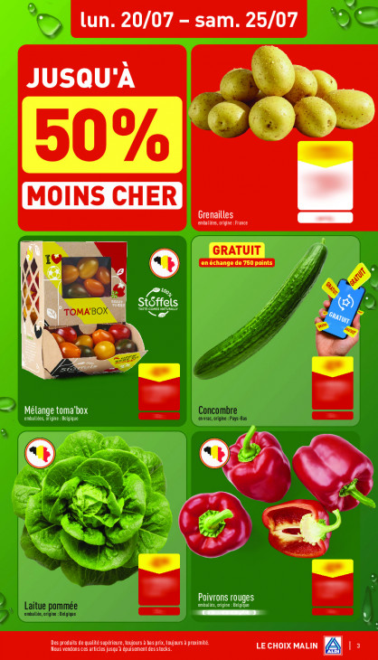Aldi Dépliant 20.07.2026
