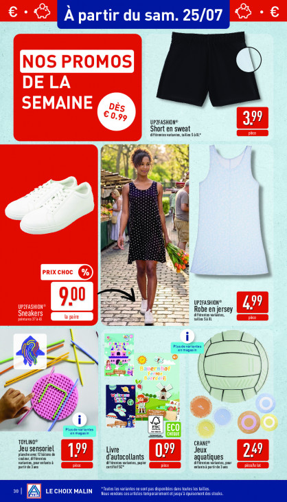 Aldi Dépliant 20.07.2026