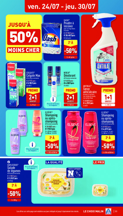 Aldi Dépliant 20.07.2026
