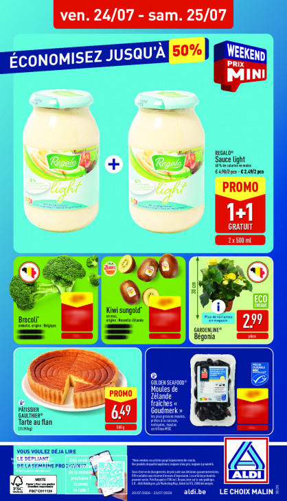 Aldi Dépliant 20.07.2026