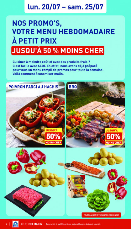 Aldi Dépliant 20.07.2026